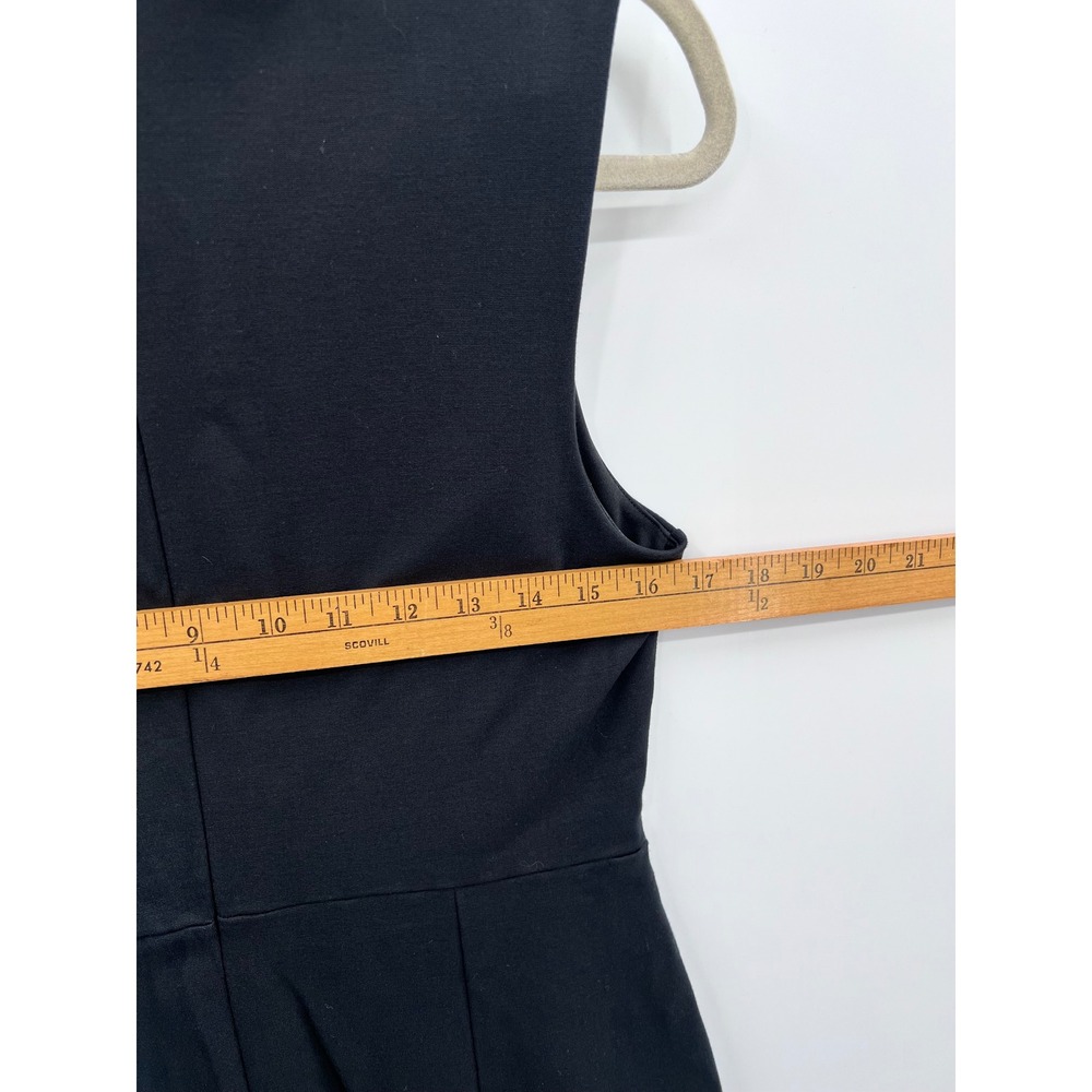 Lands End Black Sleeveless Sheath Dress with Pockets Size 10 - Picture 9 of 10